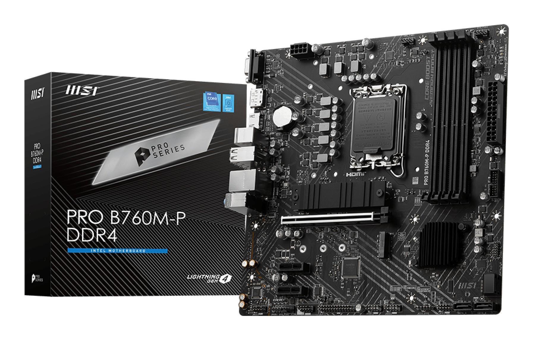 MSI PRO B760M-P DDR4 (1700) (D)