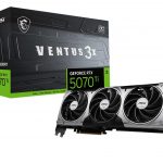 MSI VGA GEFORCE RTX 5070 TI, RTX 5070 TI 16G SHADOW 3X OC, 16GB GDDR7, HDMI/DP*3, TRIPLE FAN/OC, BUL