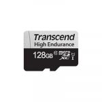 TRANSCEND MEMORY CARD 128GB microSD w/ adapter U1, High Endurance