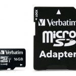 VERBATIM MICRO SDHC 16GB CLASS 10 + ADATTORE
