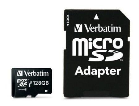 Verbatim Micro Sdxc 128Gb Classe 10 + Adattatore Verbatim Micro Sdxc 128Gb Classe 10 + Adattatore