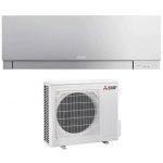 Mitsubishi Electric MUZ-EF50VG + MSZ-EF50VGKS Climatizzatore Monosplit system Argento, Bianco 18000 BTu