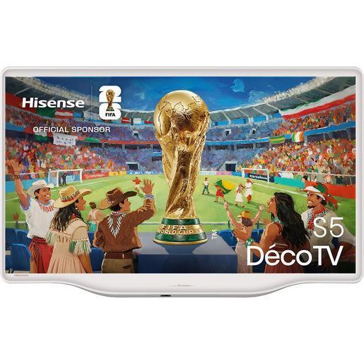 Hisense 32S5Q 81,3 cm (32'') Full HD Smart TV Wi-Fi Argento, Bianco