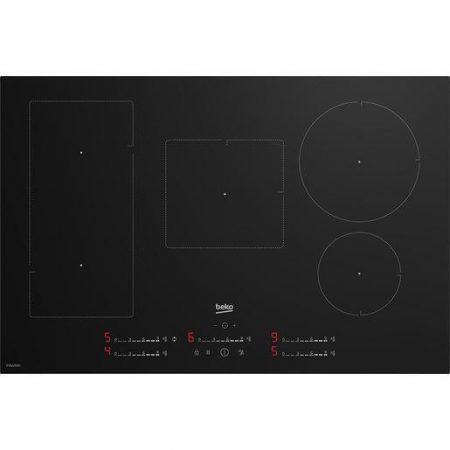 Beko HII85720UFT: Piano a Induzione, 5 Zone con 1 Sezione IndyFlex, 80 cm