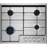 Electrolux EGS6424X piano cottura Acciaio inox Da incasso 60 cm Gas 4 Fornello(i)