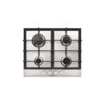 Glem Gas GT64HIX piano cottura Acciaio inossidabile Da incasso 60 cm 4 Fornello(i)