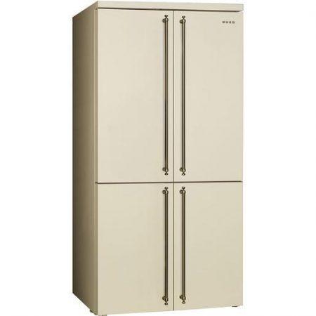 Smeg FQ60CPO6 frigorifero side-by-side Libera installazione 572 L Crema