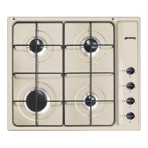 Smeg S64SAV2 piano cottura Avena Da incasso 60 cm Gas 4 Fornello(i)