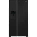 Whirlpool WHG2 6574W XK5E Frigorifero Side by Side a libera installazione, Dual no frost, Classe D, Inox, 35 dbA