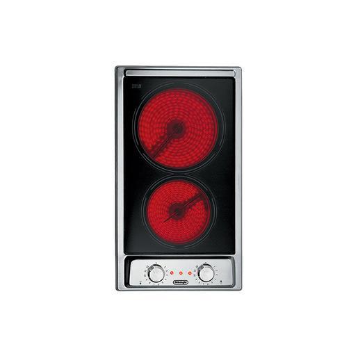 De’Longhi AVI 23-2 piano cottura Acciaio inossidabile Da incasso 29 cm Ceramica 2 Fornello(i)