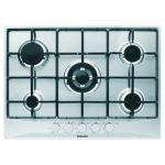 Glem Gas GT755IX piano cottura Acciaio inossidabile Da incasso 70 cm 5 Fornello(i)