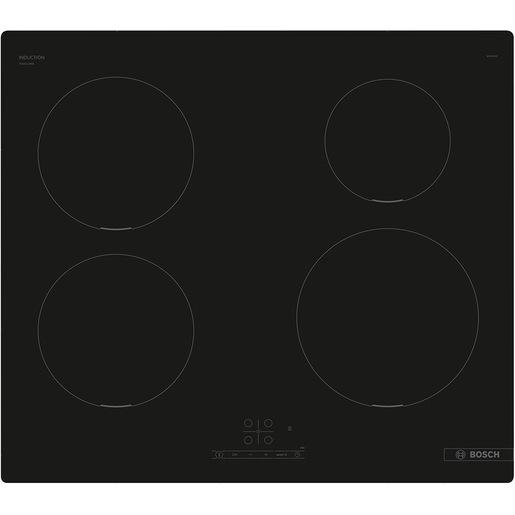Bosch Serie 4 PUE611BB5J Piano cottura a induzione 60 cm 4 zone standard Nero