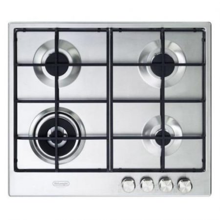 De’Longhi SLF 460 LX piano cottura Acciaio inossidabile Da incasso 60 cm Gas 4 Fornello(i)