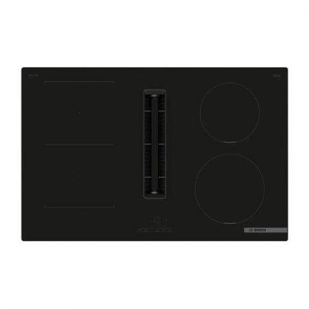 Bosch Serie 4 PVS811B16E piano cottura Nero Da incasso 80 cm Piano cottura a induzione 4 Fornello(i)