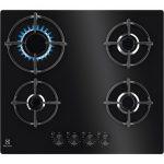 Electrolux EGG64272K Piano cottura Serie 600 Gas on Glass 60cm