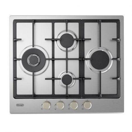 De’Longhi YLG 60 RFX piano cottura Acciaio inox Da incasso 60 cm Gas 4 Fornello(i)