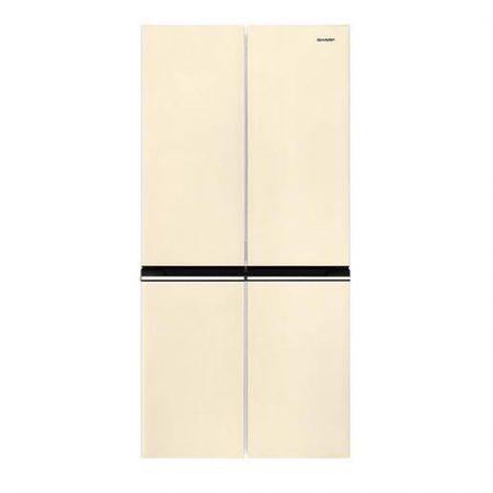Sharp SJ-NFA15IMXJE frigorifero side-by-side Libera installazione 488 L E Crema