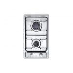 De’Longhi I 23 D piano cottura Acciaio inossidabile Da incasso 30 cm Gas 2 Fornello(i)