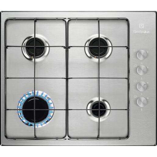 Electrolux EGS6404SX Piano cottura a gas Serie 300 Slim side control 60cm