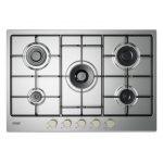 De’Longhi YLG 75 F piano cottura Acciaio inox Da incasso 75 cm Gas 5 Fornello(i)