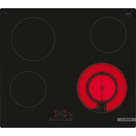 Bosch Serie 4 PKF611BB2E Piano elettrico radiante 60 cm 4 zone Nero