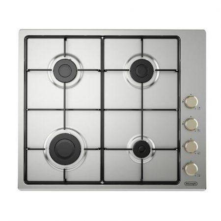 De’Longhi YLG 60 L piano cottura Acciaio inox Da incasso 60 cm Gas 4 Fornello(i)