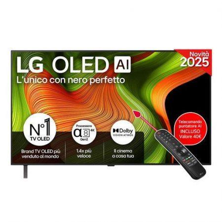 LG OLED AI OLED48B56LA TV Serie B5 48'' 4K, α8 Gen2, Dolby Vision, 20W, 4 HDMI con VRR 120Hz, G-Sync, Smart TV WebOS 25