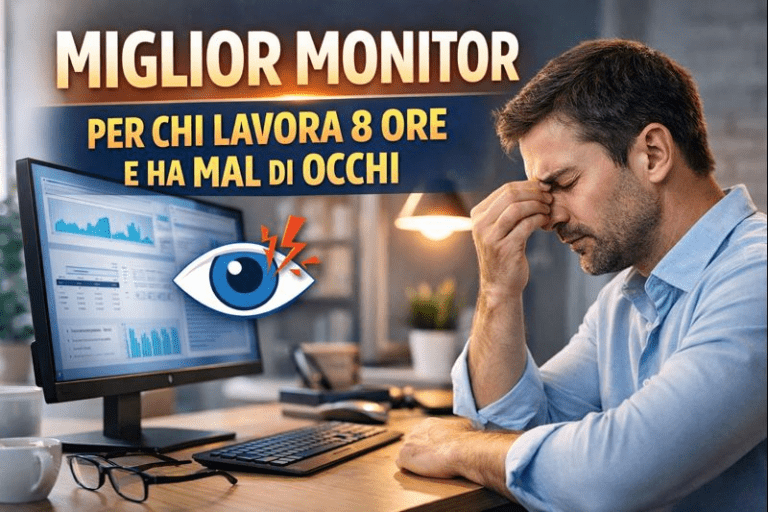 Miglior monitor per chi lavora 8 ore e ha mal di occhi: guida completa (2026) 1 image 3