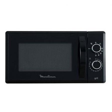 Moulinex MO20MGBL forno a microonde Nero Microonde con grill Superficie piana 20 L 800 W