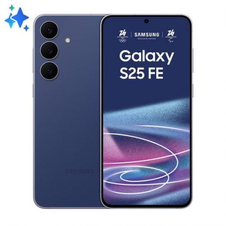 Samsung Galaxy S25 FE, Smartphone AI, Display Dynamic AMOLED 2X 6.7'', Fotocamera 50MP, 8GB RAM, 128GB, Batteria 4.900 mAh, Navy
