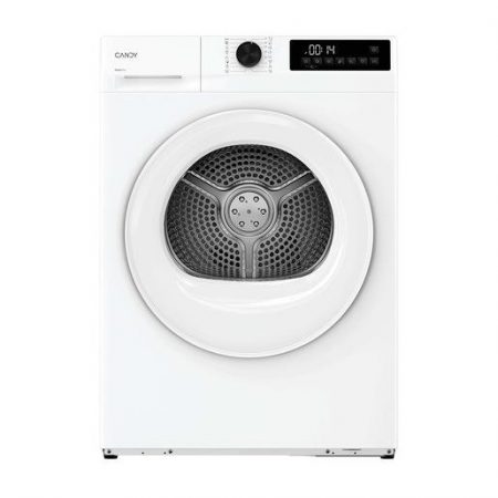 Candy PRODRY 300, Asciugatrice Slim 8 KG, Classe D, Bianco, Inverter, 5 Cicli rapidi, GDS 8N2-S