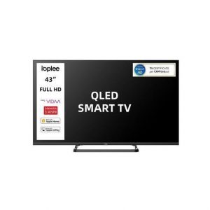 IOPLEE IOP43V2QM10VDA SMART TV QLED 43” FULL HD, Sistema operativo VIDAA, Triplo tuner DVBT2/C/S2, Certificato TivuSAT, Piedistallo centrale, Dolby Audi - 0,5 W