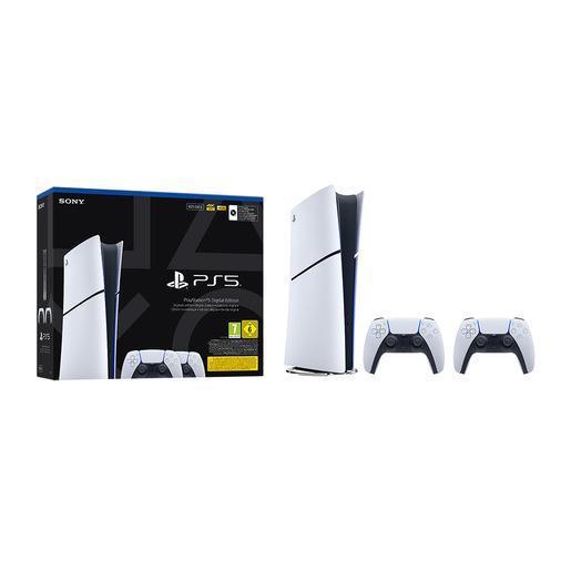 Sony Playstation 5 Slim Digital 825 GB Wi-Fi Nero, Bianco