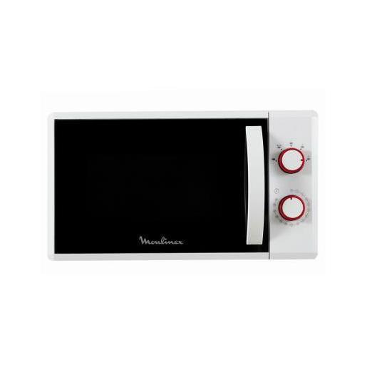 Moulinex MO20MSWH forno a microonde Rosso, Bianco Solo microonde Superficie piana 20 L 800 W