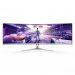 Philips Evnia 8000 49M2C8900L/00 Monitor PC 124,2 cm (48.9'') 5120 x 1440 Pixel Dual QHD QD-OLED Bianco