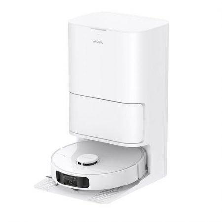 MOVA E40VIU Ultra Versione Italiana – Robot aspirapolvere e lavapavimenti con aspirazione 19.000 Pa, tecnologia MaxiReach™, stazione all-in-one con auto-