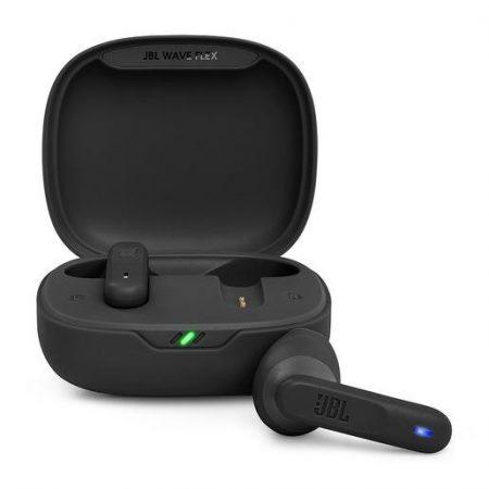 Stacked from 7 images. Method=B (R=8,S=4) JBL Wave Flex 2 Auricolare Wireless In-ear Musica e Chiamate USB tipo-C Bluetooth Nero