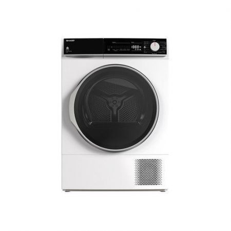 Sharp KD-NHB0S7GWD asciugatrice Libera installazione Caricamento frontale 10 kg Bianco