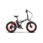 Argento e-Mobility MINIMAX RED - FAT eBike - Motore 250W - Batteria 374Wh - Ruote da 20''x4'' - Freni a disco meccanico con sensore cut-off - Display LCD