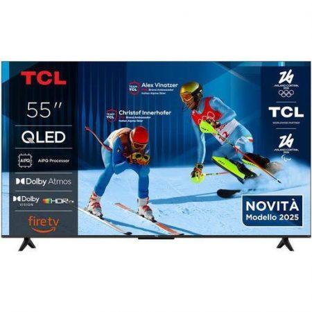 TCL T6C Serie Smart TV QLED 4K 55'' 55T6C, Dolby Vision & Atmos, HDR10+, Fire TV