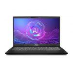 MSI Modern 15 H AI C2HMG-276IT Intel Core Ultra 9 285H Computer portatile 39,6 cm (15.6'') Full HD 32 GB DDR5-SDRAM 1 TB SSD Wi-Fi 6E (802.11ax) Windows