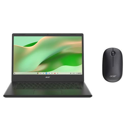 Acer Chromebook CBOA314-1H-C39R + Mouse Intel® Celeron® N N4500 35,6 cm (14'') Full HD 8 GB LPDDR4x-SDRAM 128 GB Flash Wi-Fi 5 (802.11ac) ChromeOS Nero