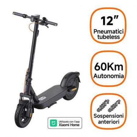 Xiaomi Electric Scooter 5 Plus Nero 20 km/h 10,2 Ah