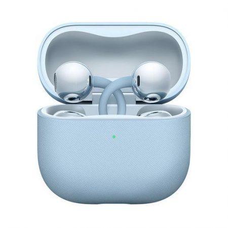 Huawei FreeClip 2 Blue, cuffie open-ear con design innovativo e in colorazione blu. Compatibili con iOS, Android e Windows. Fino a 38 ore di autonomia.