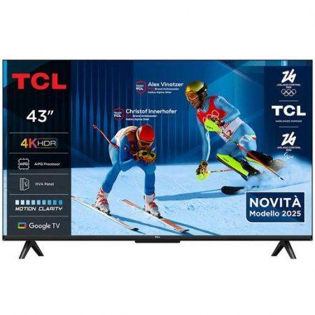 TCL P6K Serie Smart TV 4K Ultra HD 43'' 43P6K, Dolby Audio, HDR10+, Google TV