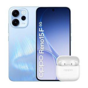 OPPO Reno15 F 5G Aurora Blue Box - 1,07 miliardi di colori