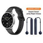 Xiaomi Watch S4 41mm + Jump Rope, Black 3,35 cm (1.32'') AMOLED Digitale Argento