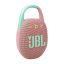 JBL Clip 5, Sistema audio portatile Waterproof e Dustproof con moschettone integrato, Rosa