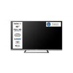 SABA SA40M10 TV 40'' FULL HD,Serie Senior, Secondo telecomando semplificato con tasti grandi in dotazione, Triplo tuner DVBT2/C/S2 HEVC MAIN10, Certifica