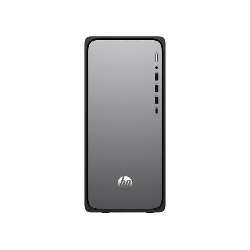 HP OmniDesk Desktop M02-0018nl PC Intel® Core™ i5 i5-14400 16 GB DDR5-SDRAM 512 GB SSD Windows 11 Home Tower Nero, Argento
